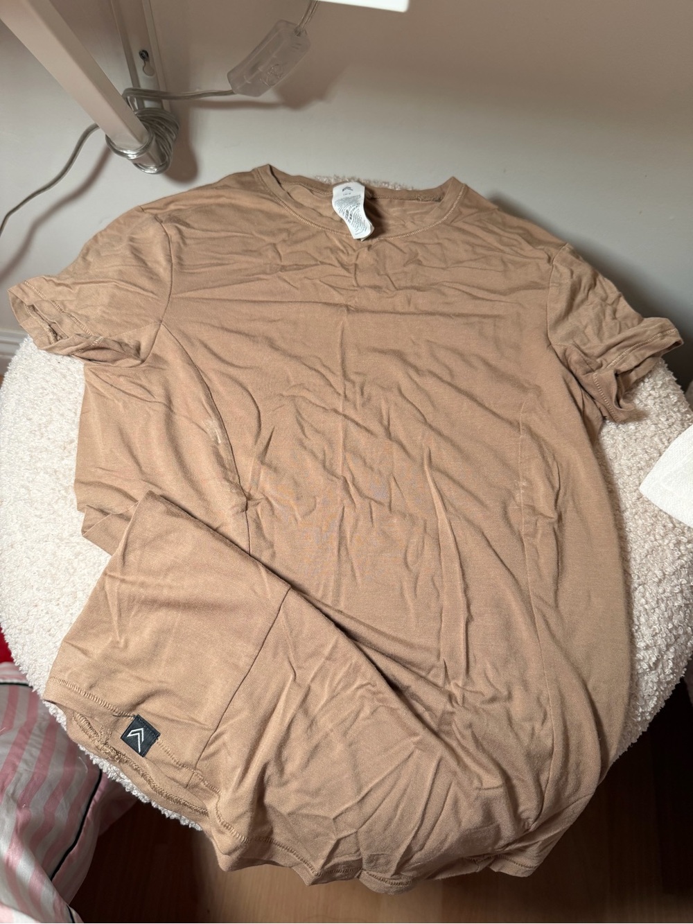 Oner Active Short Sleeve Tee in Tan